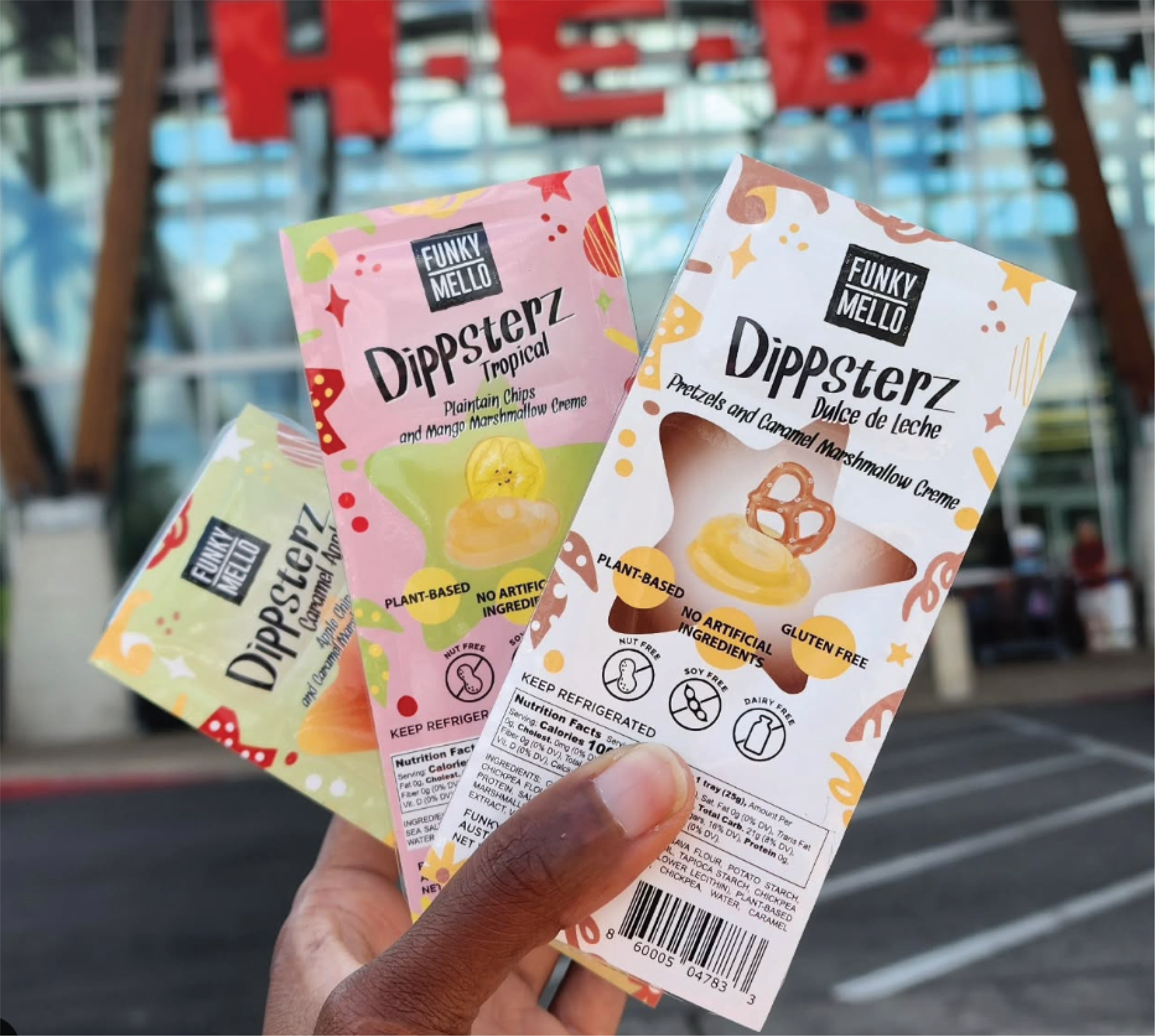 Dippsterz Trio Snack Packs