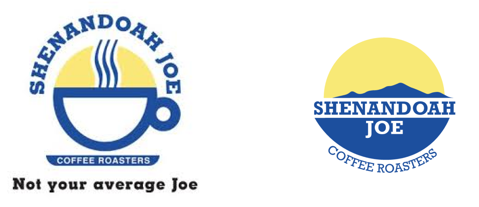 Shenandoah Joe Old and New Logo Comparison